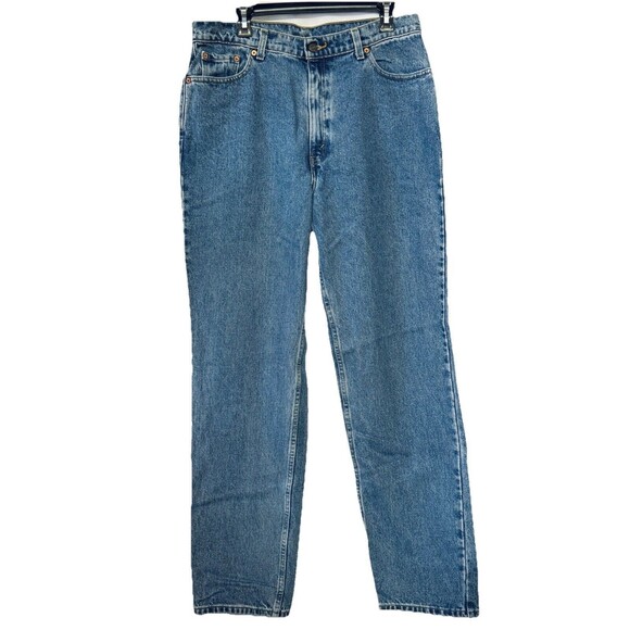 Vintage Levi's 512 16 Long Straight Leg Slim Fit Jeans New w Tags Y2K Hi Rise - Picture 1 of 8